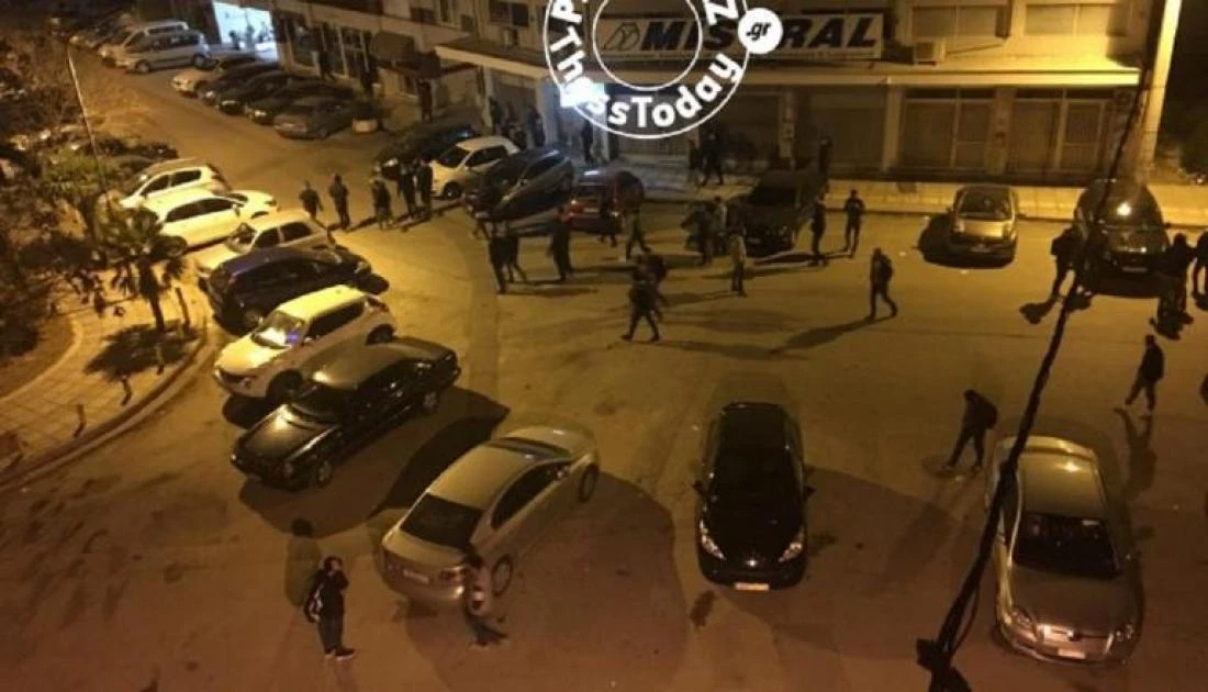 Άγριο ξύλο και επεισόδια μεταξύ αλλοδαπών στην Θεσσαλονίκη (βίντεο)